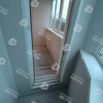 Отделка балкона с утеплением в многоквартирном доме