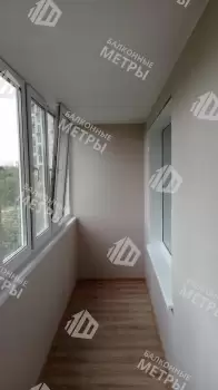 Отделка балкона с утеплением 