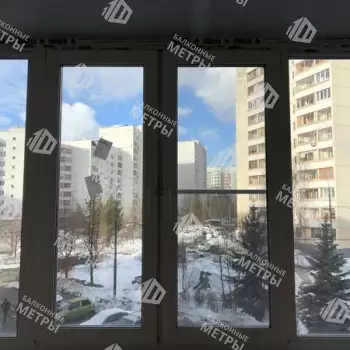 Остекление и отделка двух балконов